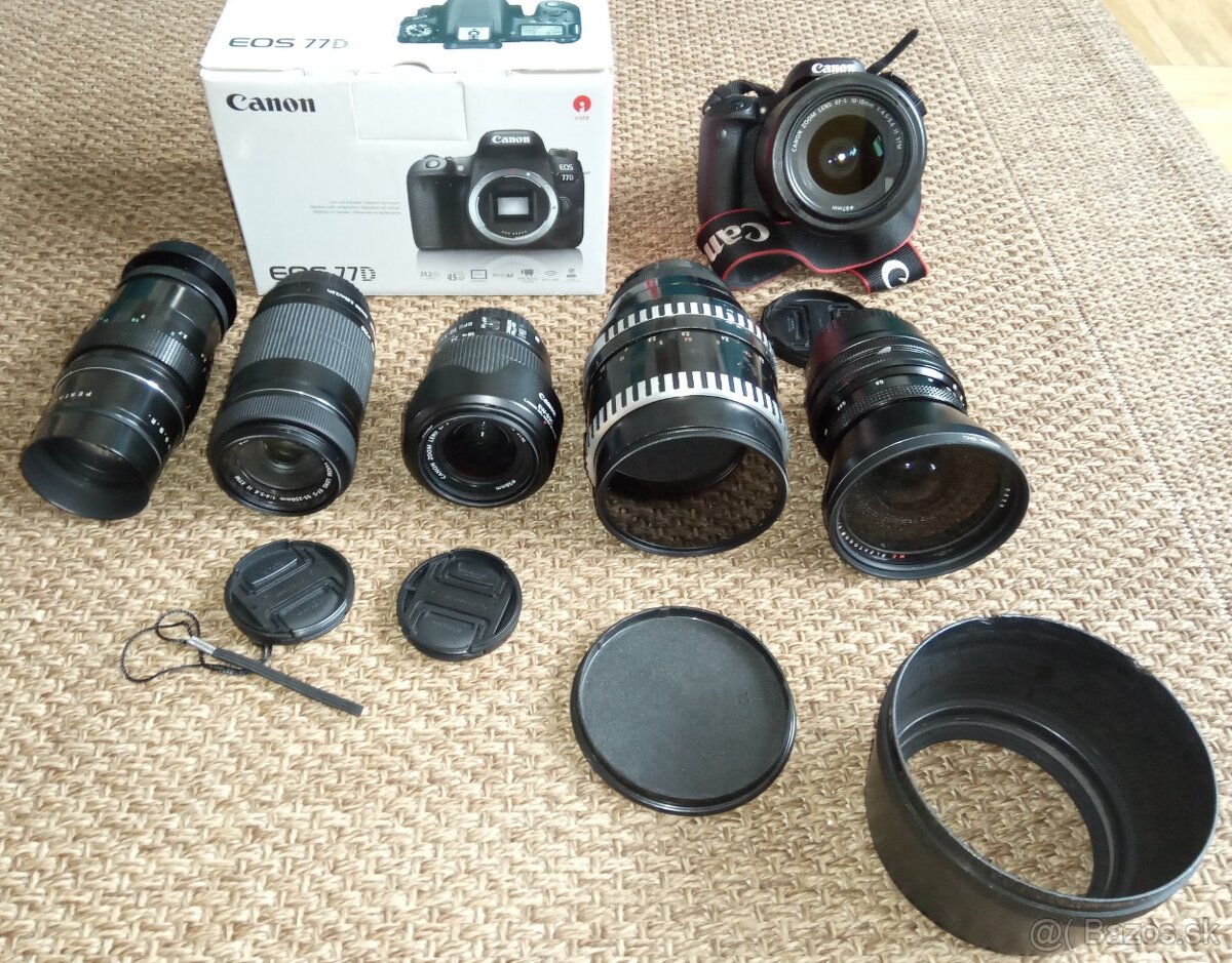 Canon EOS 77D + EF-S 18-55mm f/3,5-5,6 IS STM