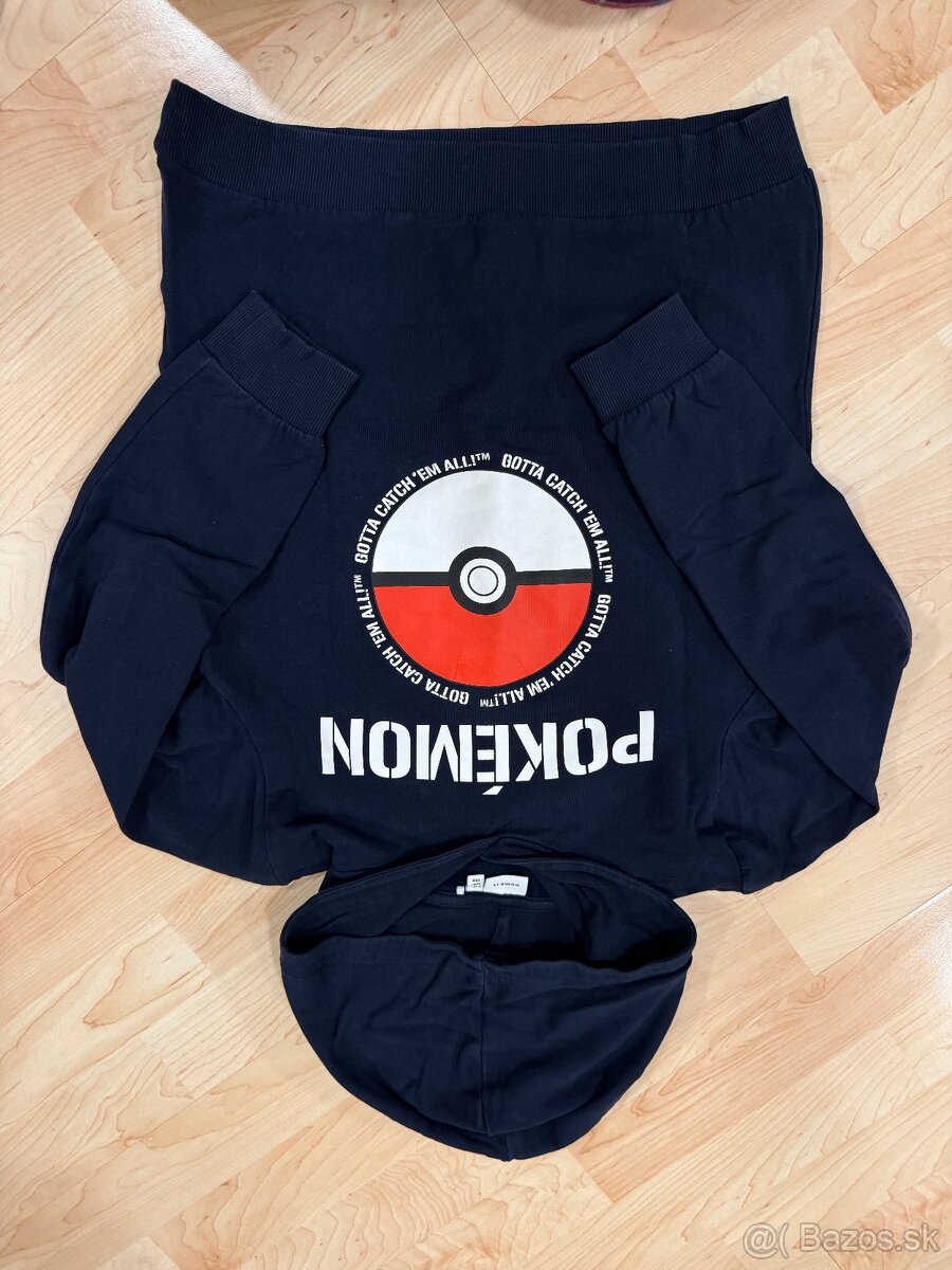 Chlapčenská mikina pokémon 134-140 cm