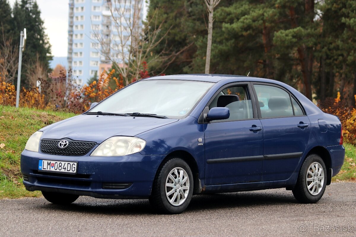 TOYOTA COROLLA 1,4 VVT-I 71KW/97PS ROČNÍK 2003