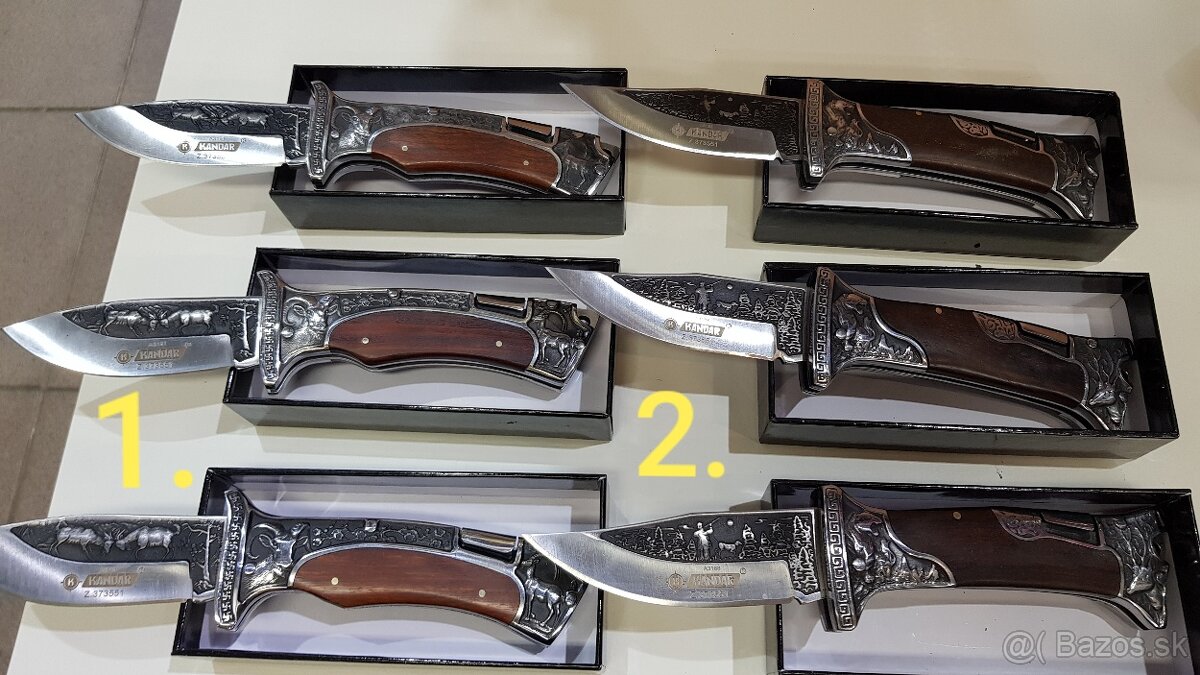 Krasne poľovnícke  nožíky