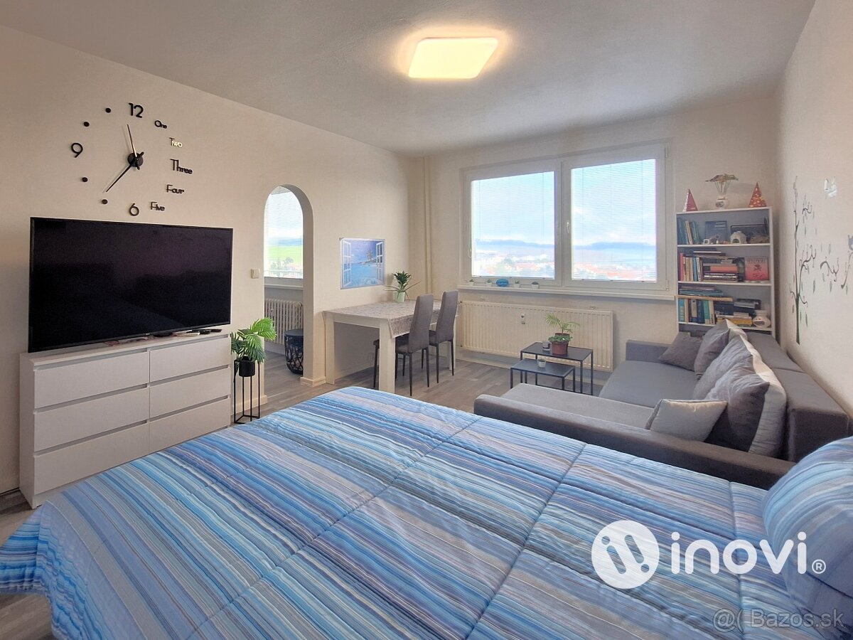 Exkluzívne zariadený 1-izbový byt s loggiou