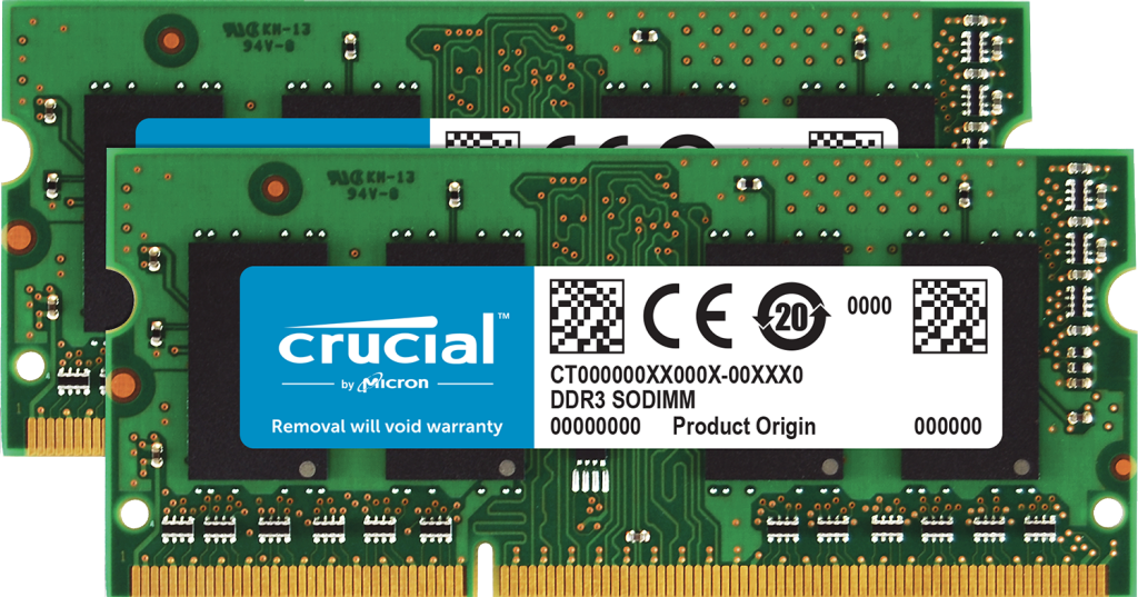 RAM CT8G3S160BM Crucial 8GB DDR3L-1600 SODIMM 1.35V CL11