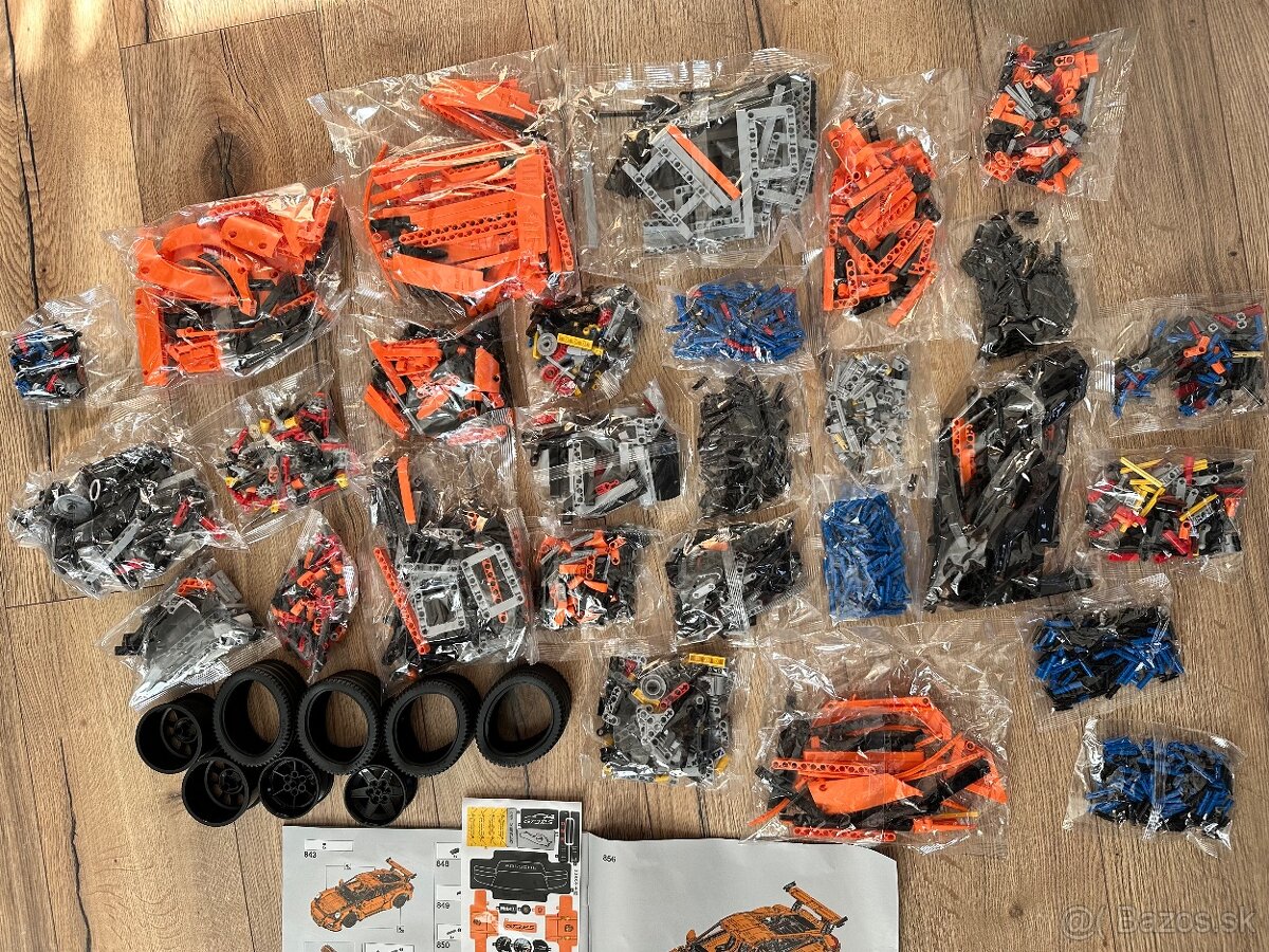 Porsche 911 GT oranžové 42056