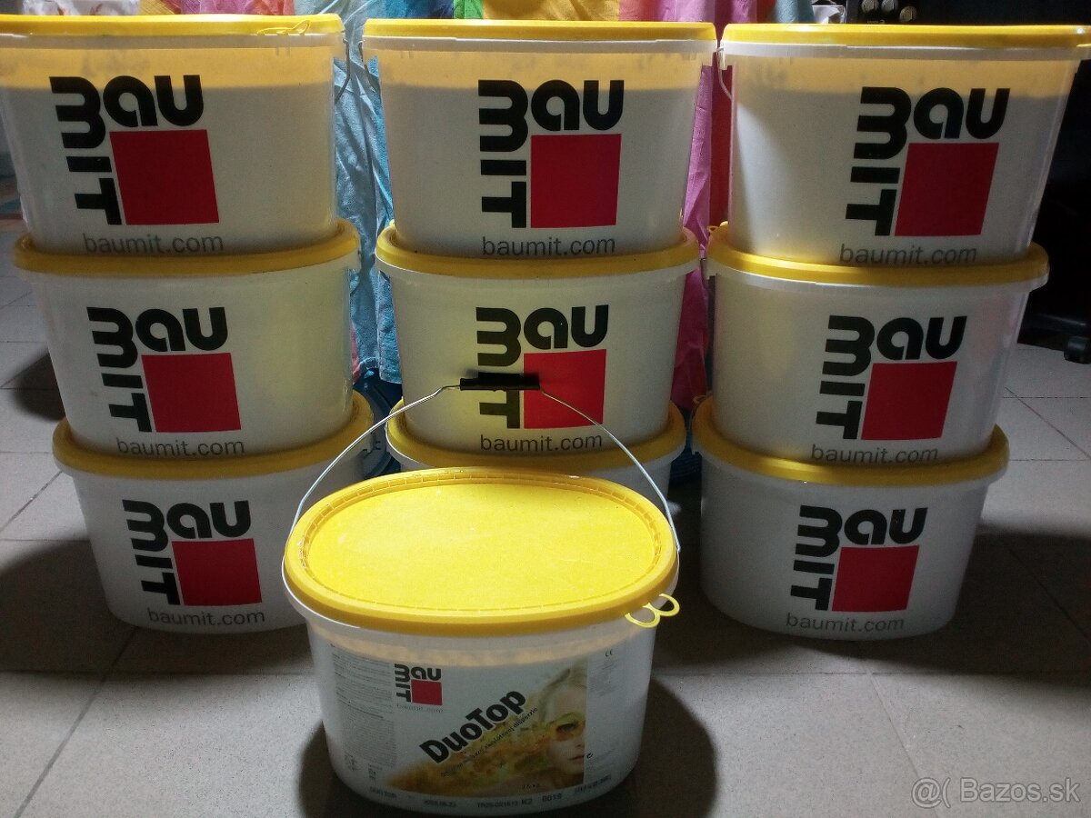 Fasádna omietka biela Baumit