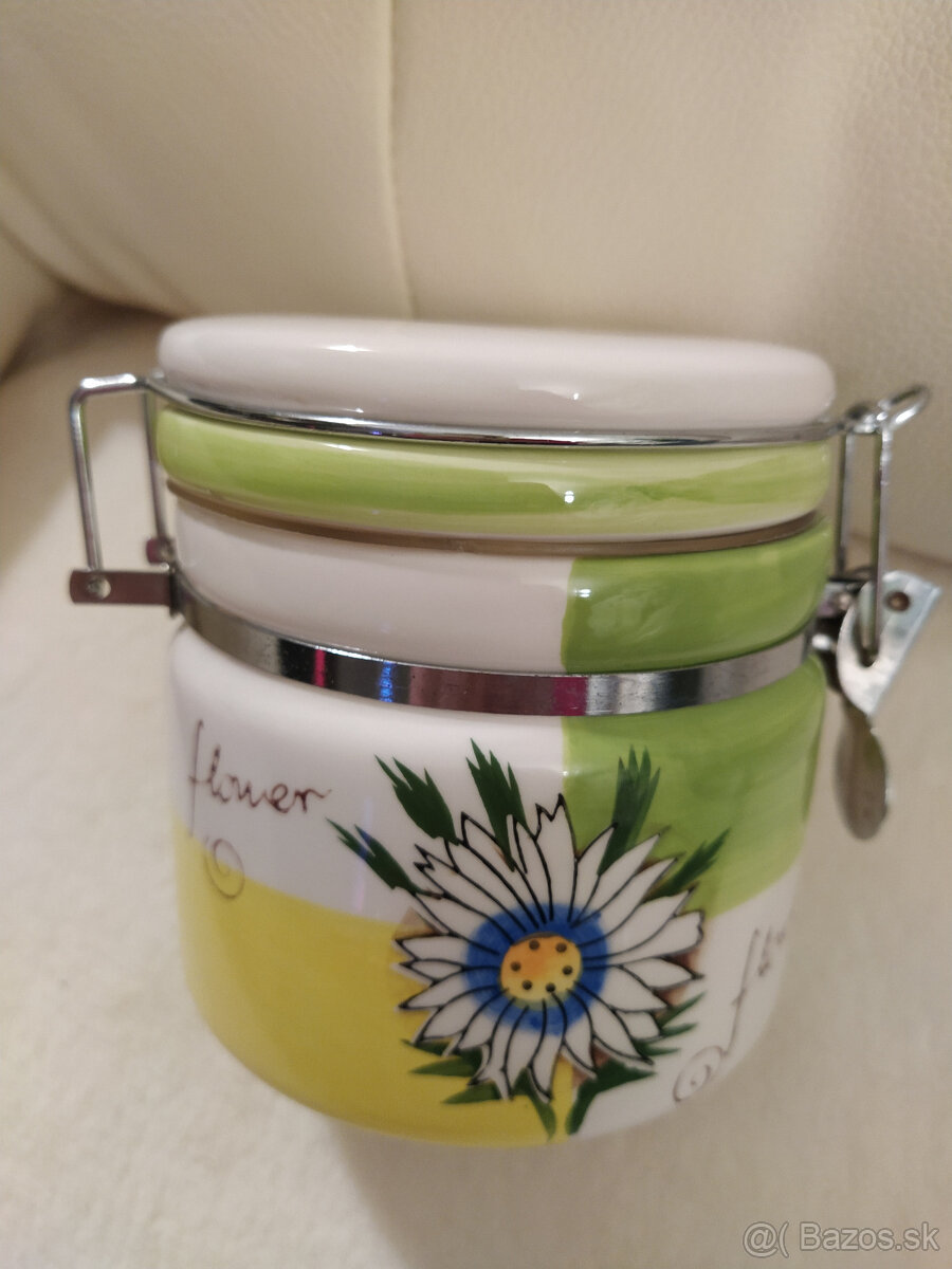 NOVÁ keramická dóza (osobný odber)