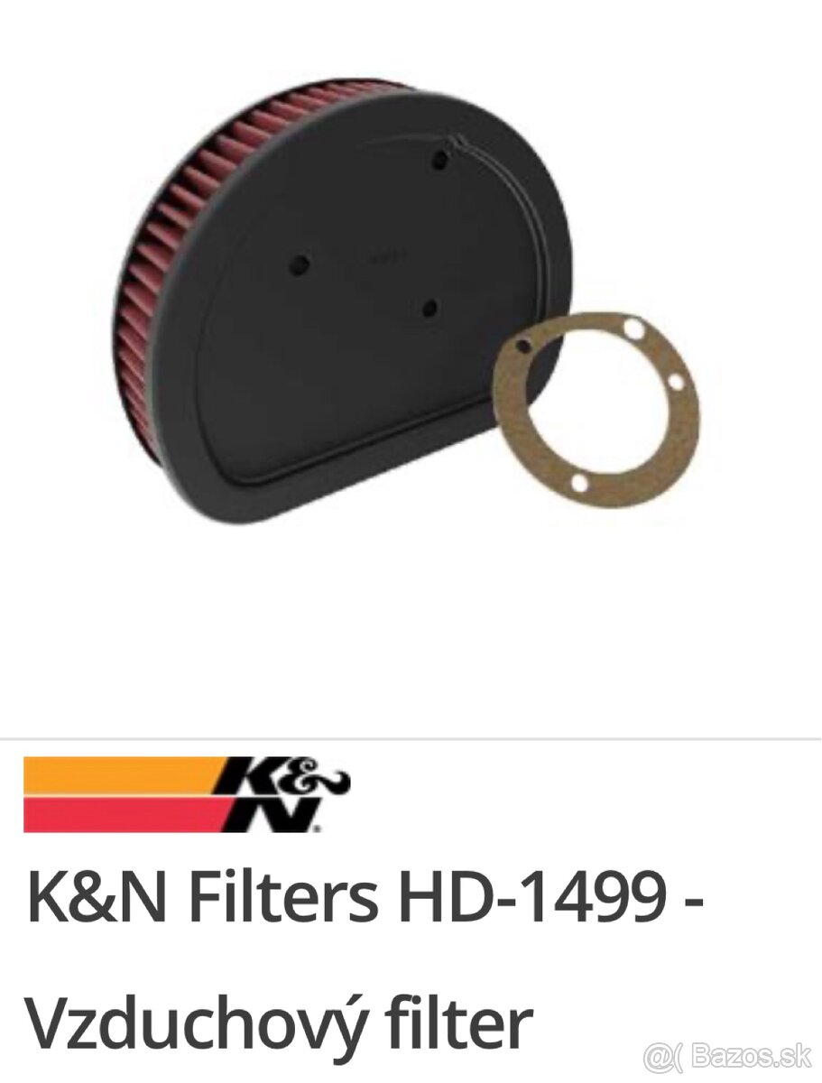 Vzduchový filter K&N Harley Davidson 1499 - nový