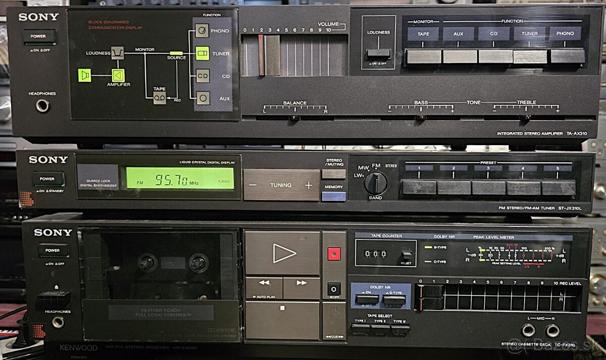 Sony vintage hifi set 310
