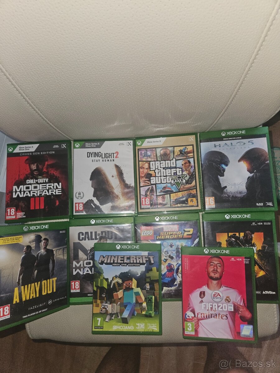 Predam hry na xbox one / series x