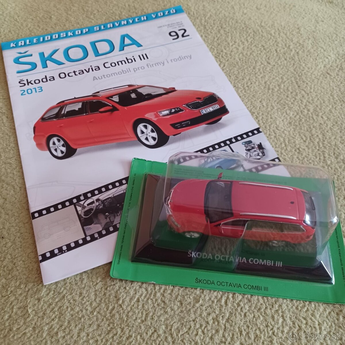 Kaleidoskop vozu Skoda c.92 Skoda Octavia 3 combi