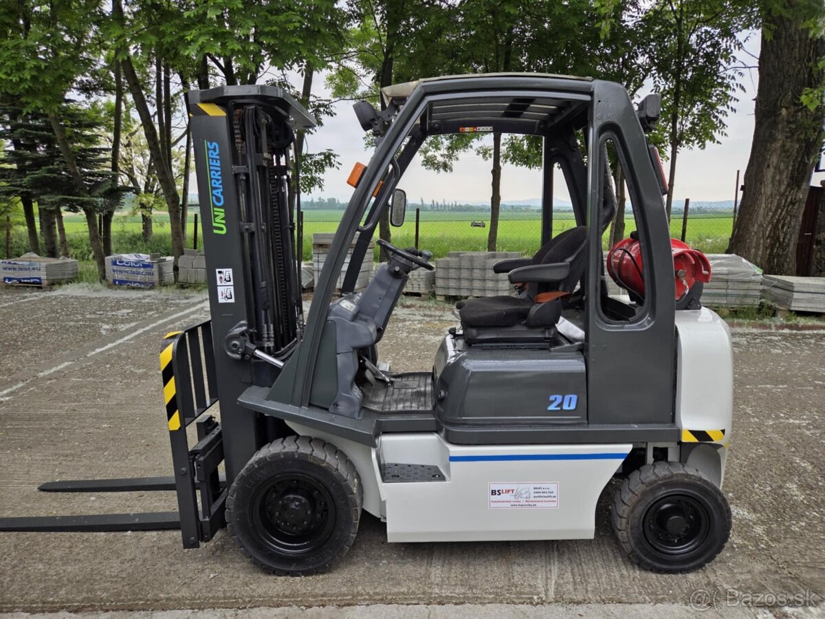 Vysokozdvižný vozík NISSAN UNICARRIERS U1D2A20LQ LPG