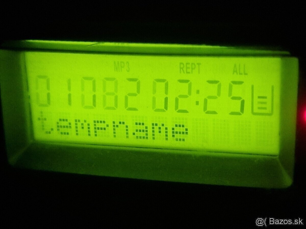 Kazeta CD mp3 USB SD prenosné rádio Boombox sieť -
