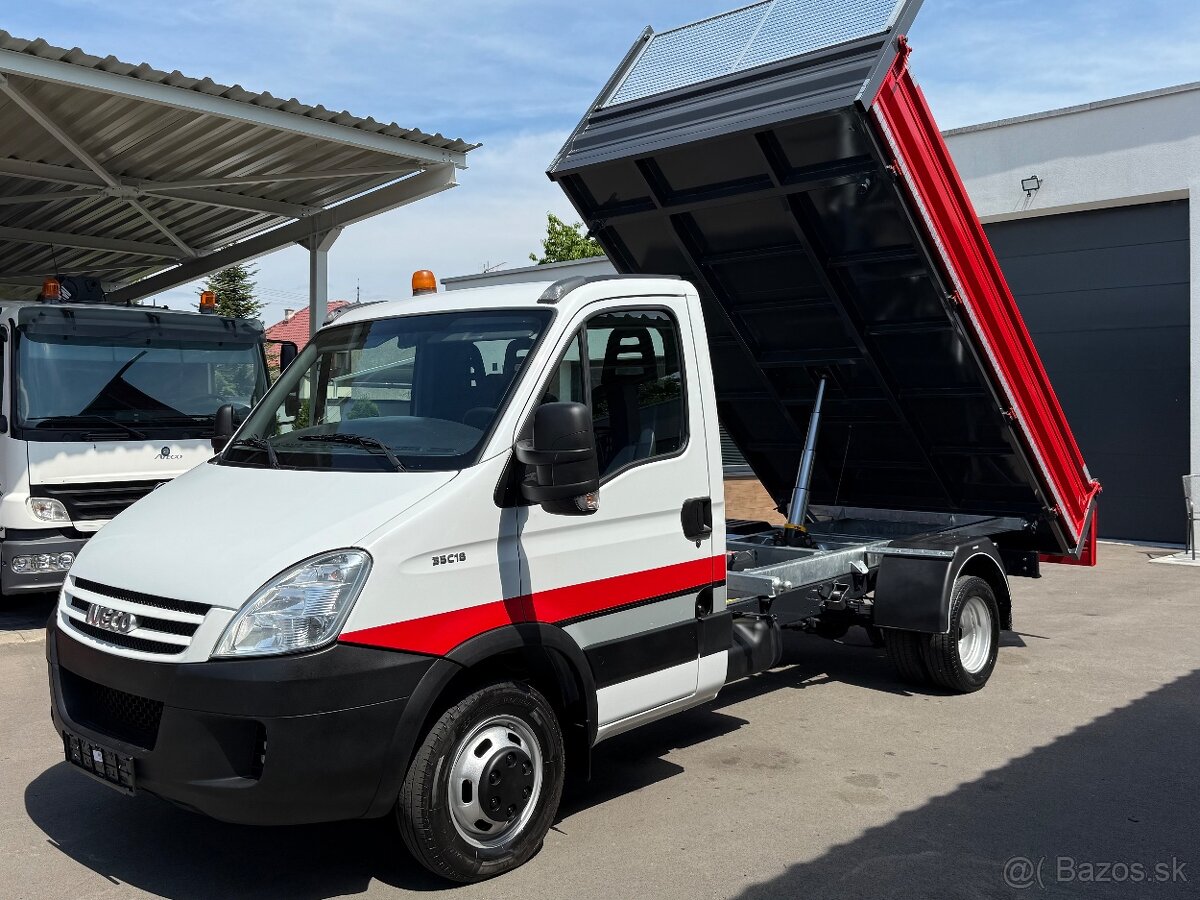 IVECO DAILY 35C18 3.0L SKLÁPAČ TROJSTRANNÝ VYKLÁPAČ do 3,5t
