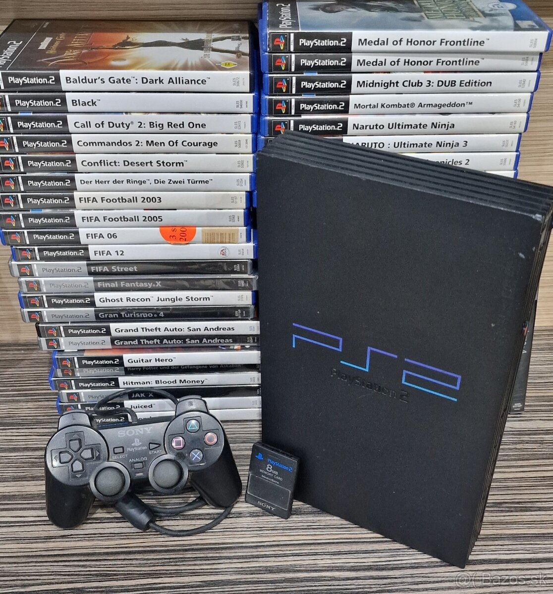 Predám PS2 s hrami