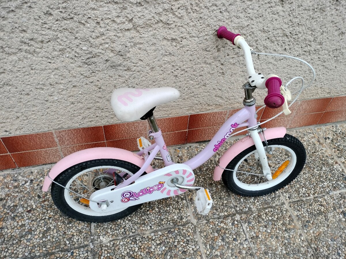 Dievčenský bicykel