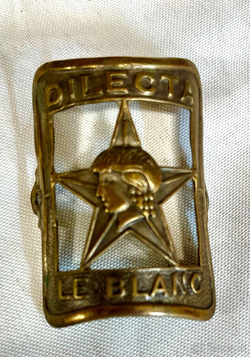 Predám znak na historický bicykel Dilecta Le Blanc