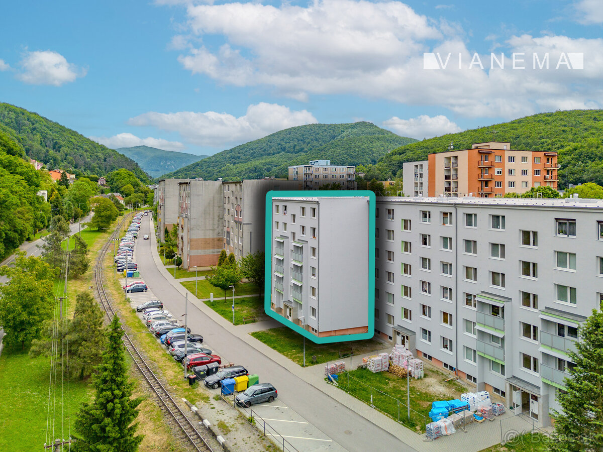 NA PREDAJ 2-izbový byt, 67m2, Tr. Teplice, časť SNP