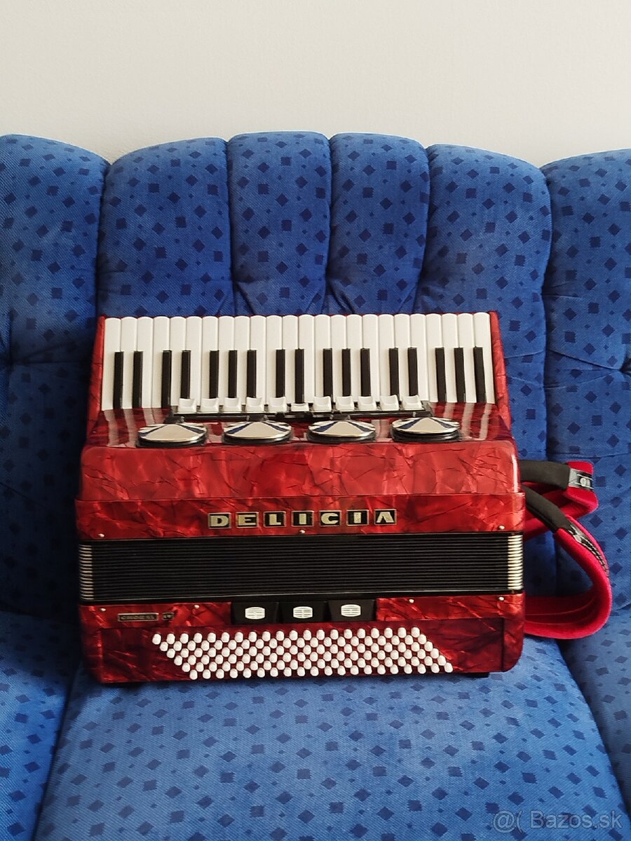 Akordeón delicia Chorál 4 120 bass