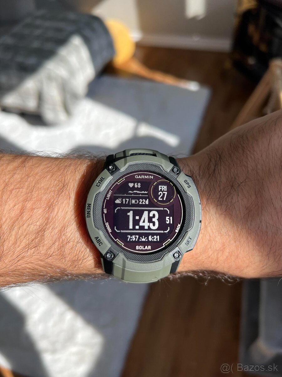 Predám Garmin Instinct 2X Solar Moss
