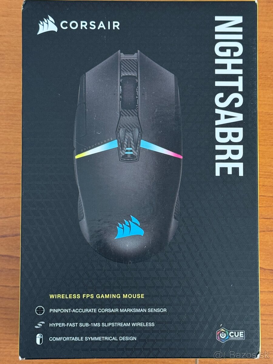 Herná Myš Corsair Nightsabre - zabalená