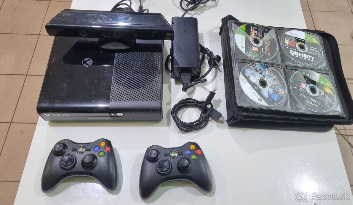 Xbox 360 4GB+kinect+24hier