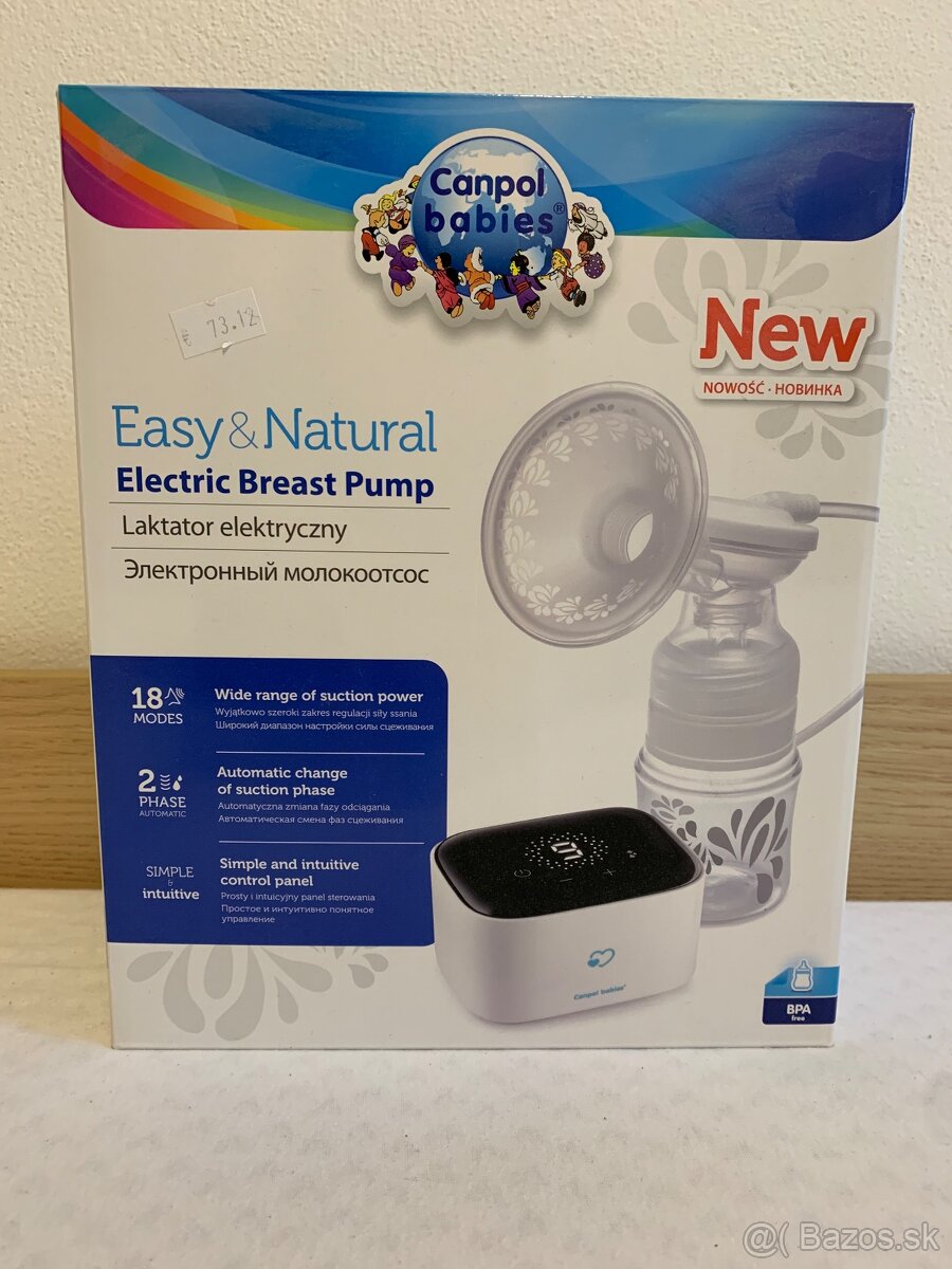 Odsávačka mlieka elektrická