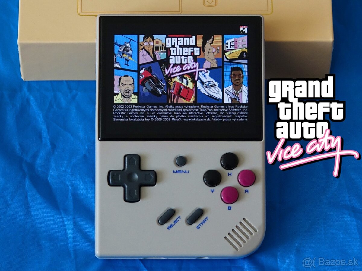 Nový ANBERNIC RG35XX Plus WiFi 192GB SONY PS, PSP