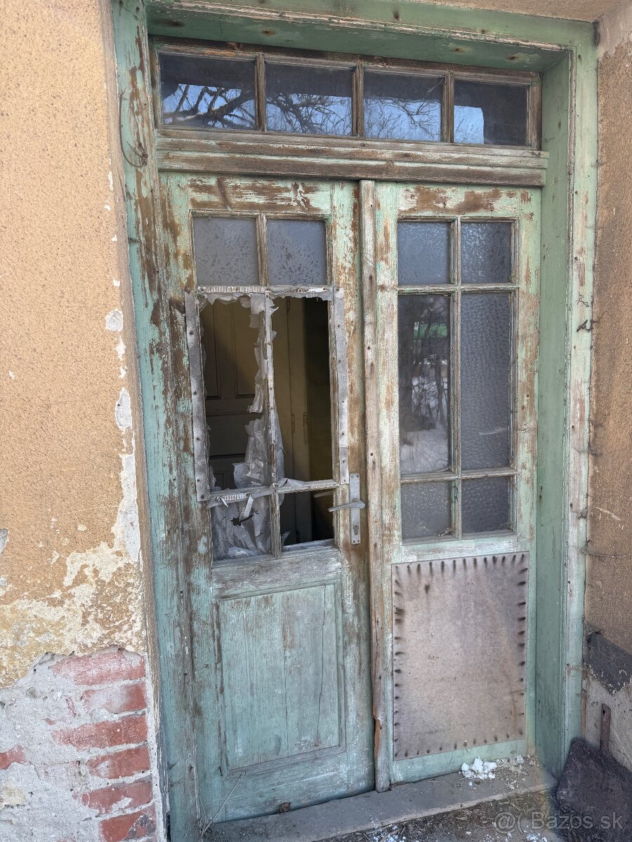 Darujem Retro okná a dvere