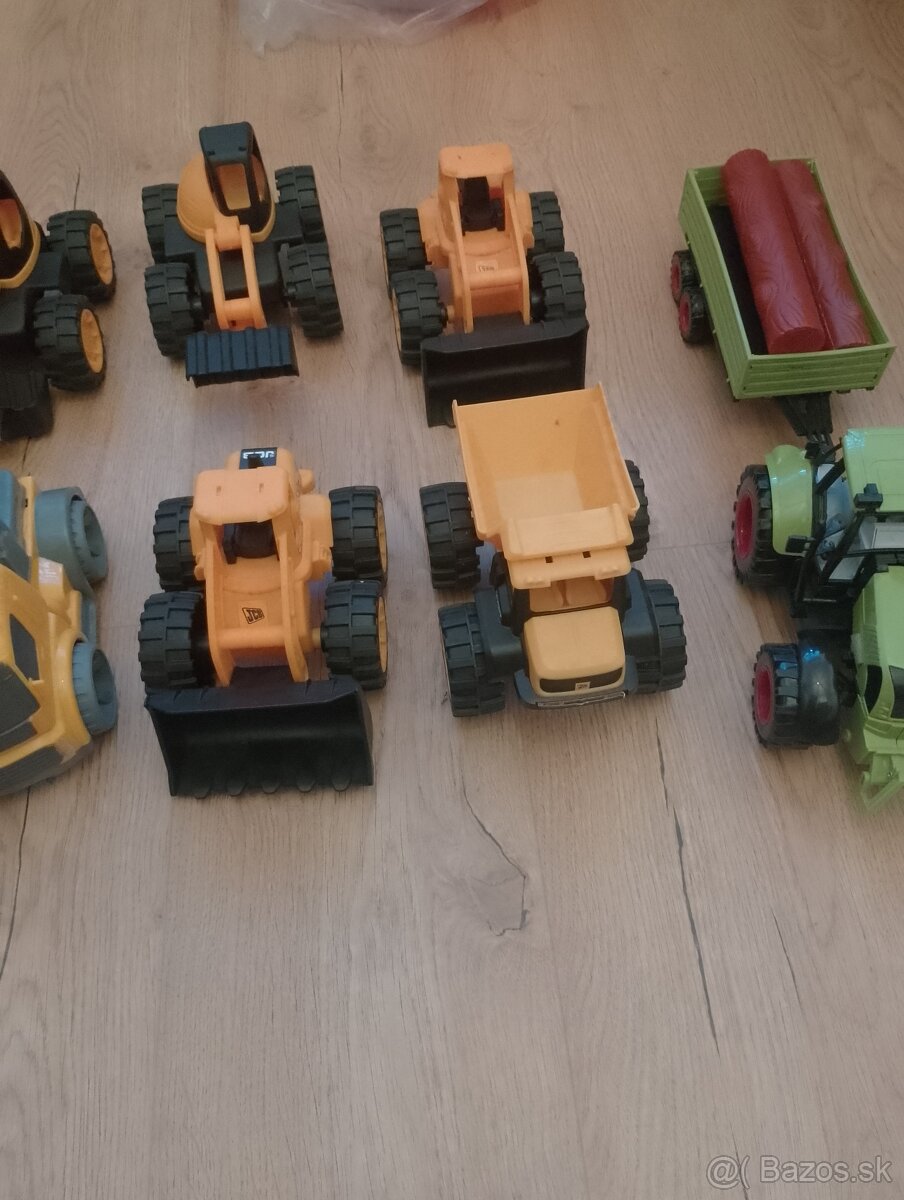 Autíčka, traktor, bager