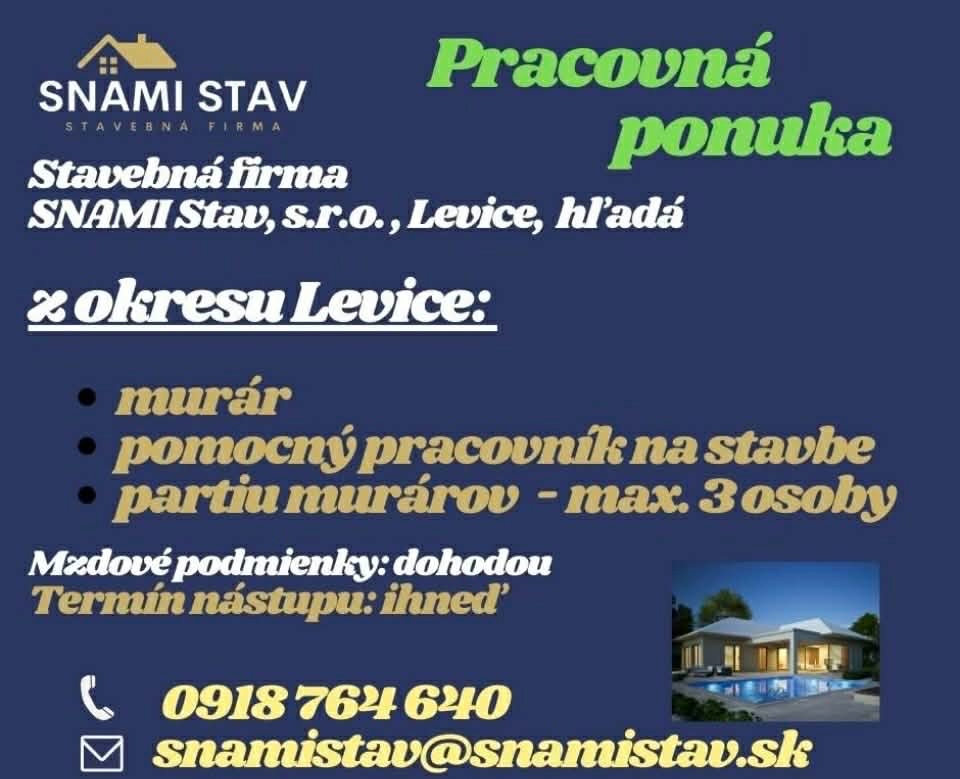 Murár, pomocný pracovník na stavbe