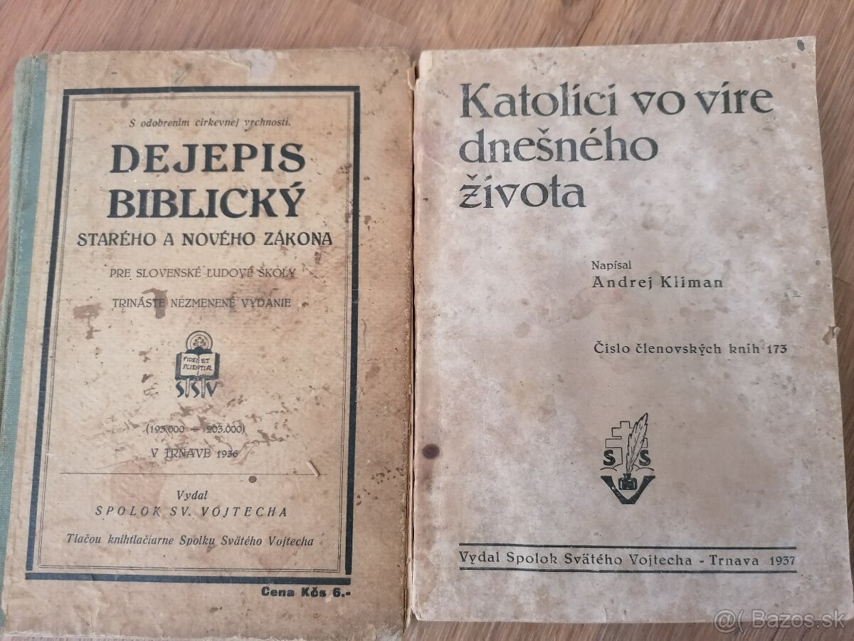 Predám staré náboženské knihy