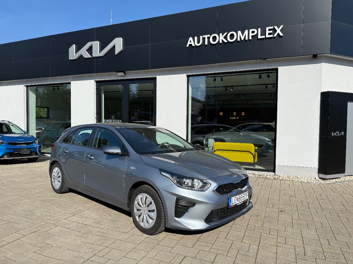 Kia Ceed 1.4 MPI Silver, 1.Maj, Serv.kniha, Klíma