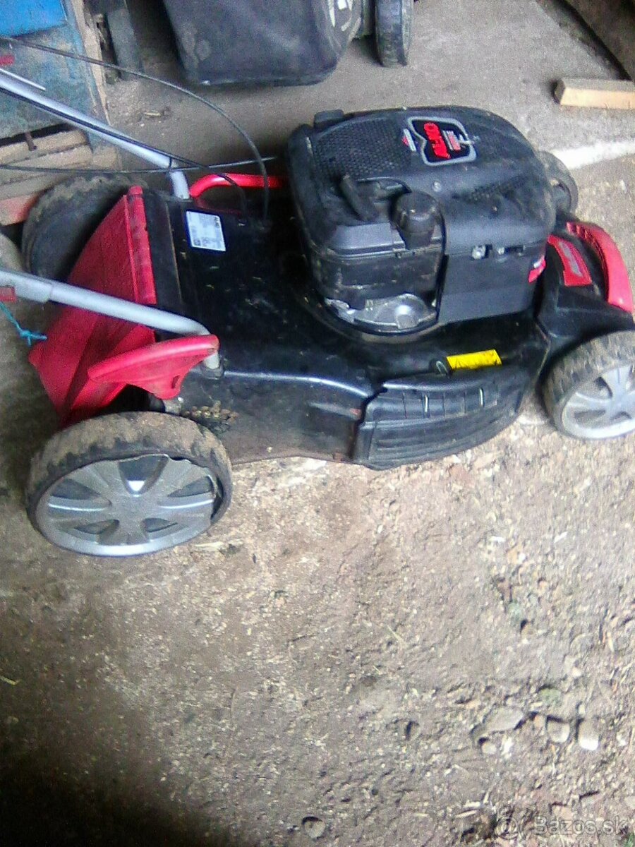 Kosačka s pojazdom Alko