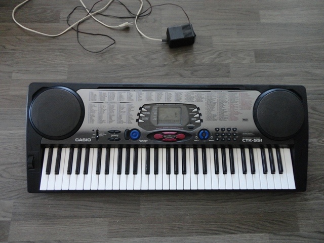 Elektronické klávesy Casio CTK 551