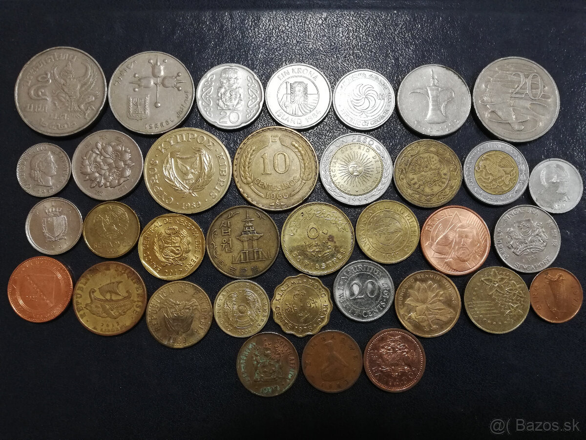mince sveta 35 štátov č.7