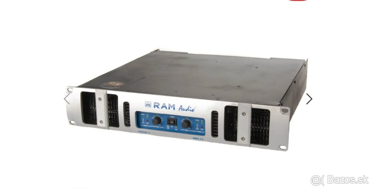 Profi zosilňovač 2x2300W pri 4 Ohm
