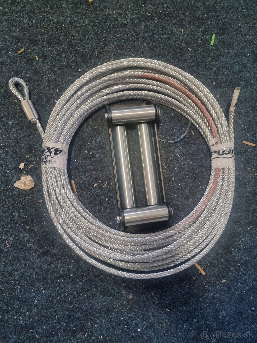 Ocelove lano 10mm x 28m