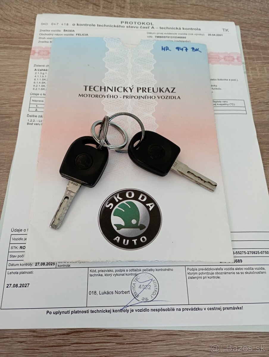 Škoda Felicia 1.3LX 2001