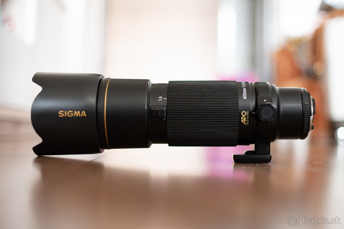 Objektív Sigma 400mm f5,6 na Nikon AF