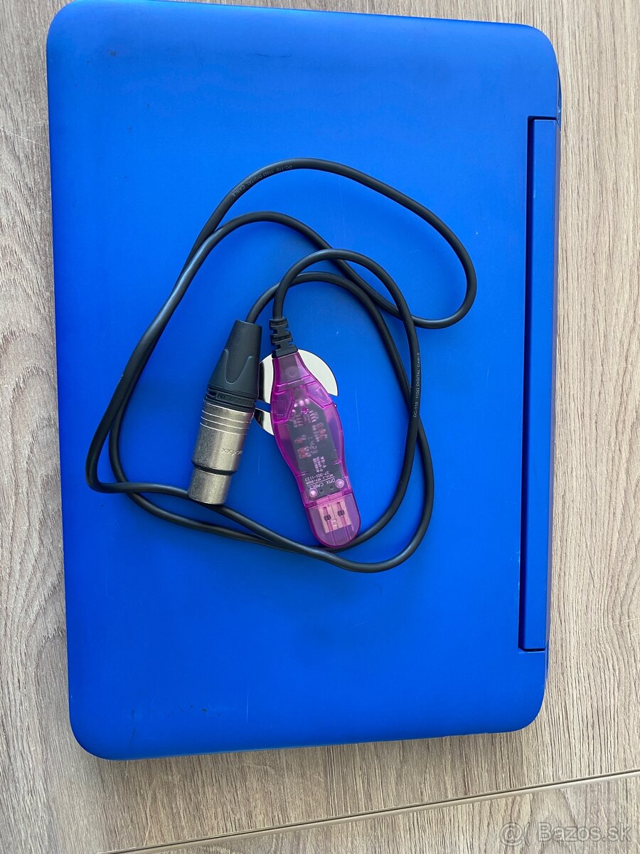 Sweetlight USB DMX prevodnik+notebook