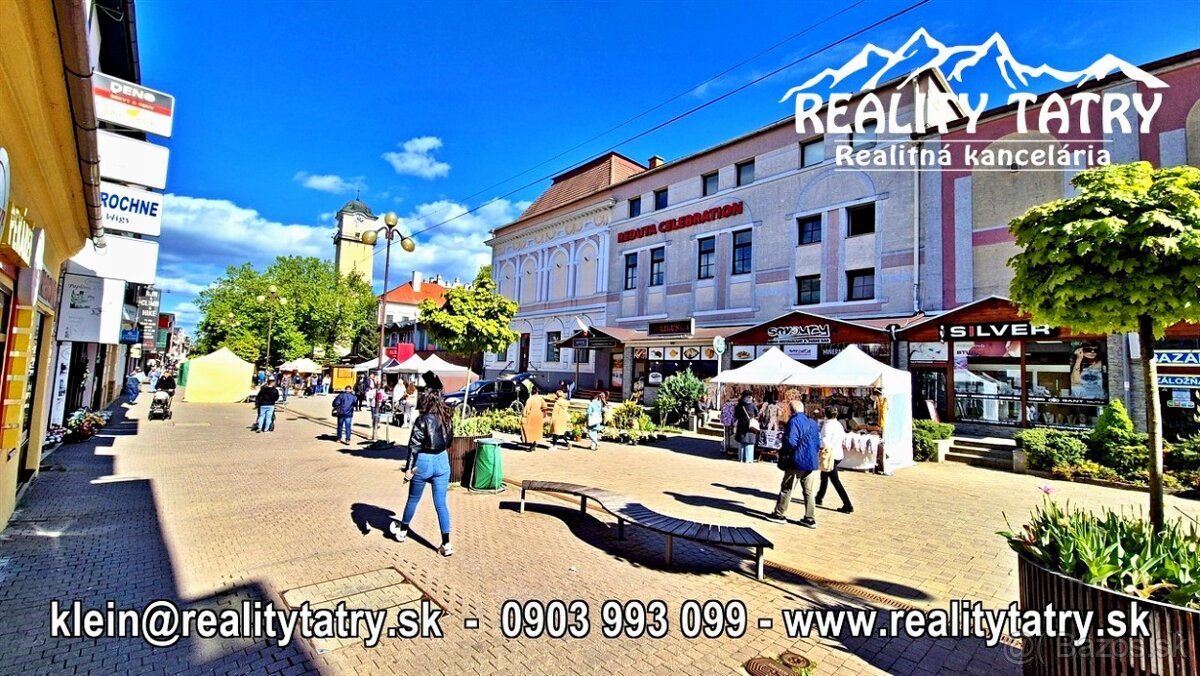 Reštaurácia REDUTA - Jedinečná investičná príležitosť Poprad