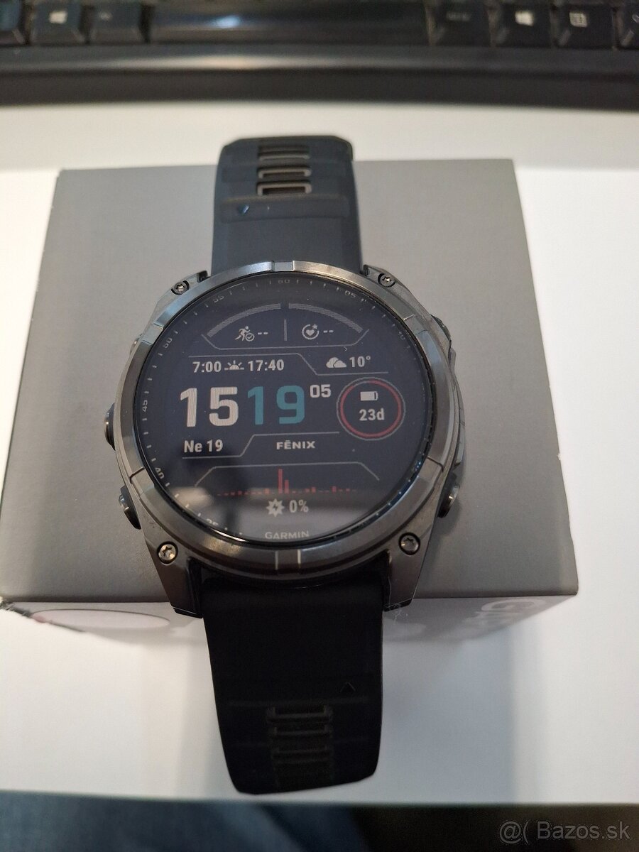 Garmin Fenix 8 51mm Sapphire Solar