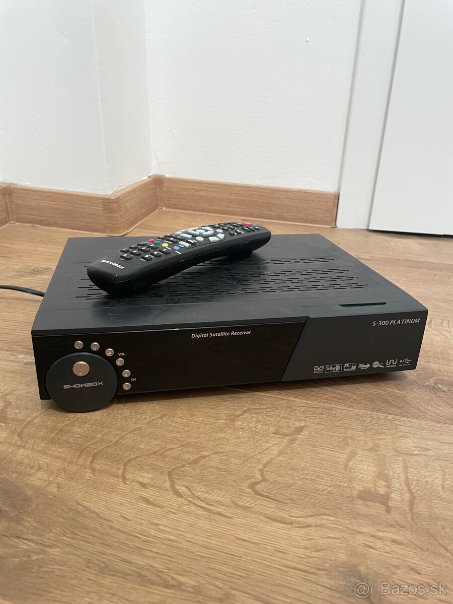 Na predaj satelitný prijímač Showbox S-300 Platinum