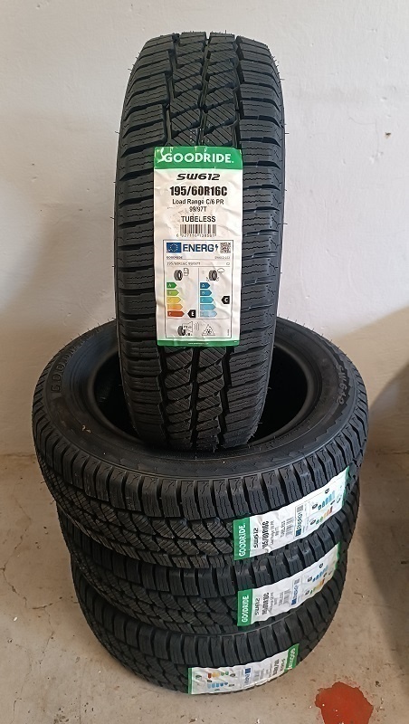 195/60 R16 C zimné pneumatiky rok výroby DOT 2025