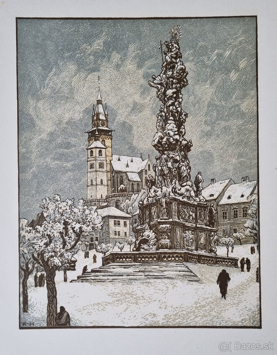 Karel Vik-Námestie v Kremnici.