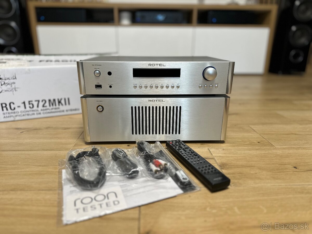 Rotel RC-1572 MkII + RB-1552
