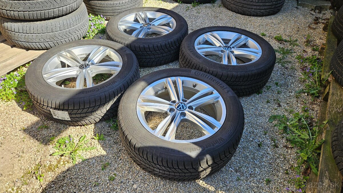 ❗️PREDAM SADU KOLIES 5×112 PNEU 235/55 R18 TIGUAN R-LINE❗️