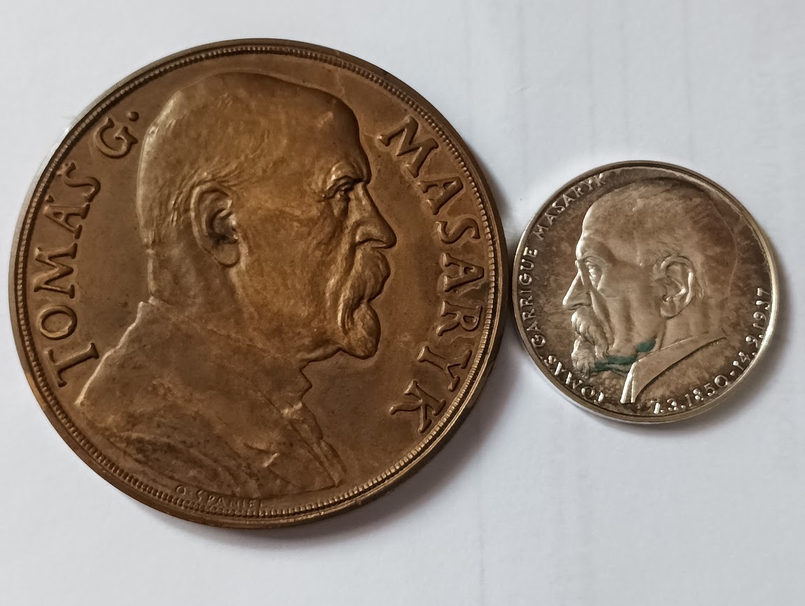 MEDAILE T,G,MASARYK 1935