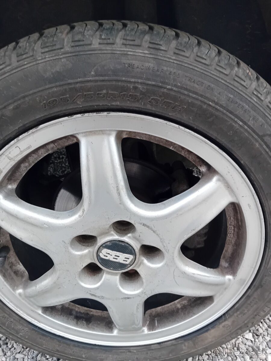 R 15 195 / 55 letné pneu 5 × 100