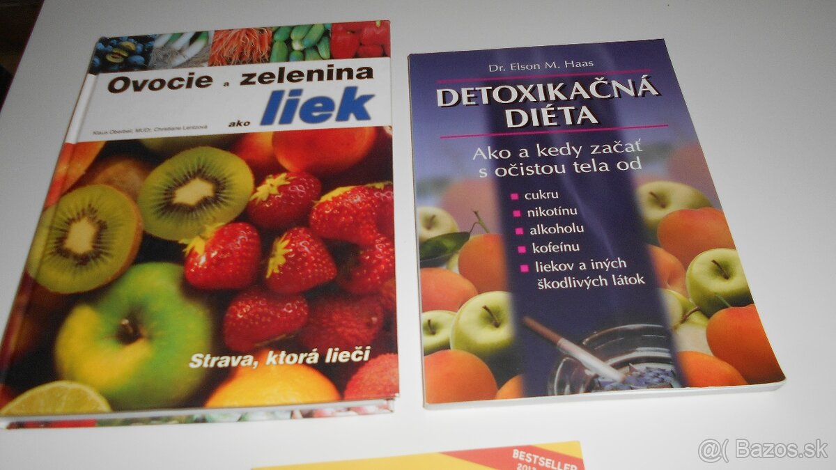 Knihy - Ovocie a zelenina ako liek + ostatné