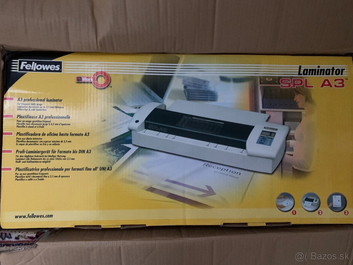 Laminátor a hrebeňová väzba